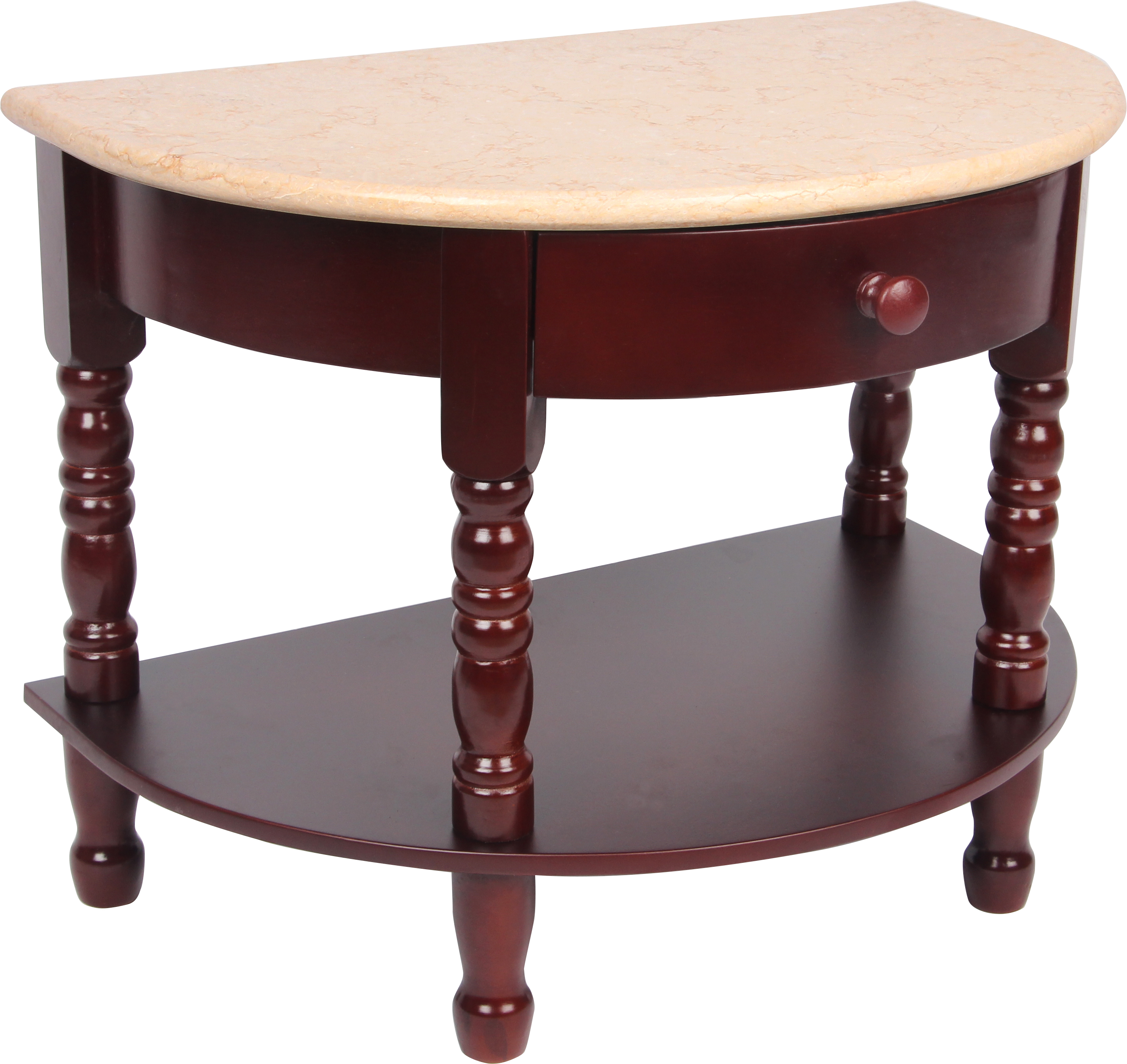 Marble Menorah stand 3 Heights