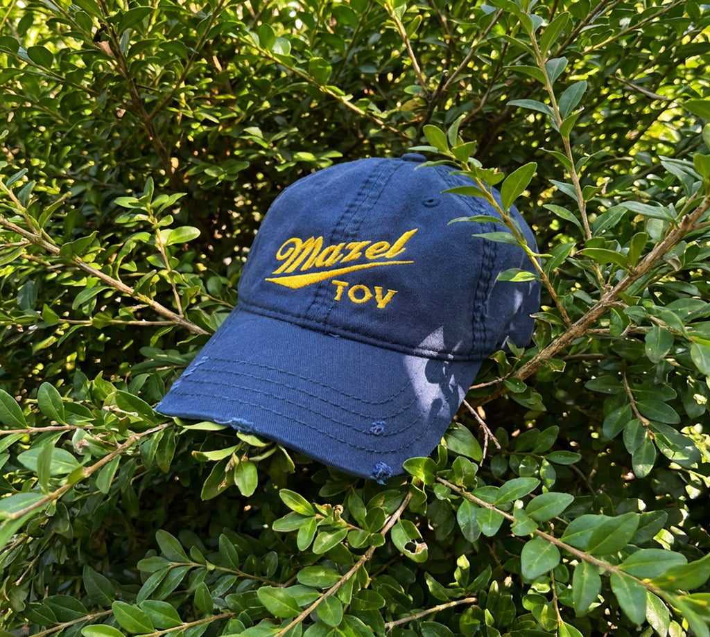 Mazel Tov Distressed hat