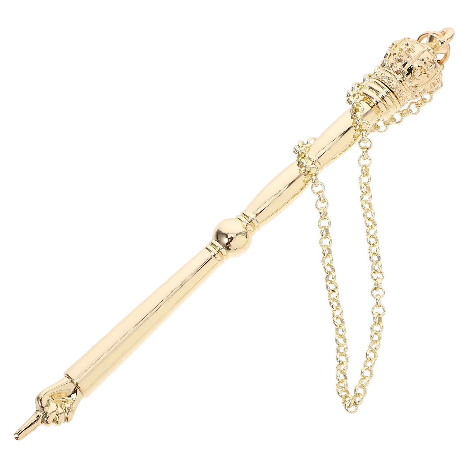 Jewish Gifts Reading Tool Pointer with Chain Decorative Torah Scripture Bible Metal Tool Synagogue Book Metal Finger Tool NEW