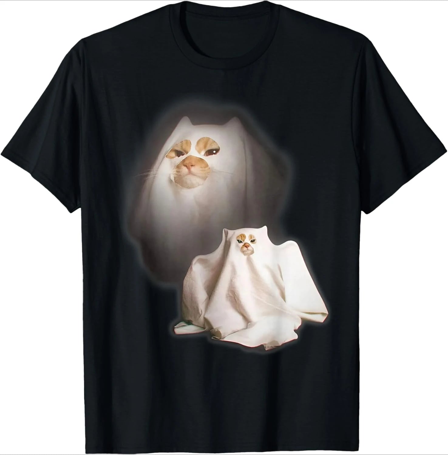 Funny Cute Jewish Cat Shabbat Shalom Wearing A Kippah Shirt Men Women Clothing Fashion Summer Streetwear Graphic T-shirts